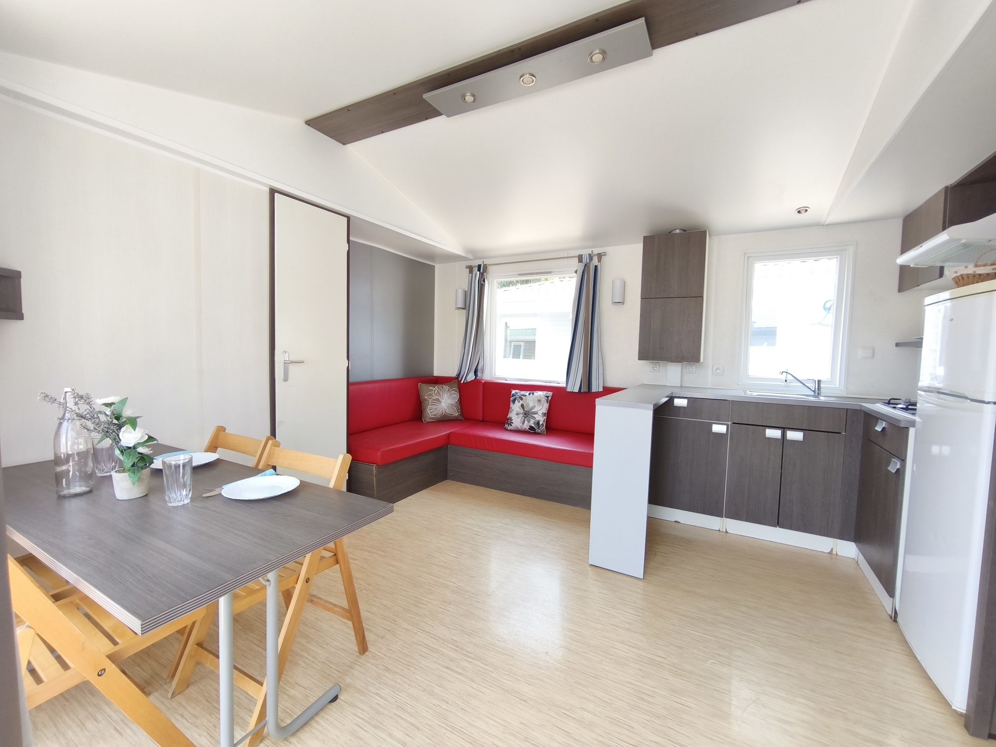 T3 com suite - 10m x 4m - Casa Movel Mobile Home Bungalow Casa Madeira