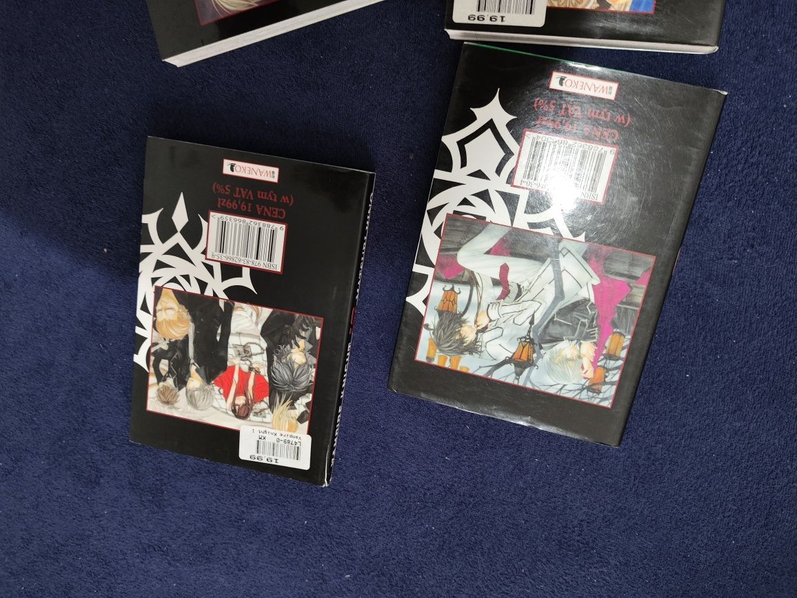 Manga Vampire Knight tomy 10, 14 15 18 zestaw mangi po polsku
