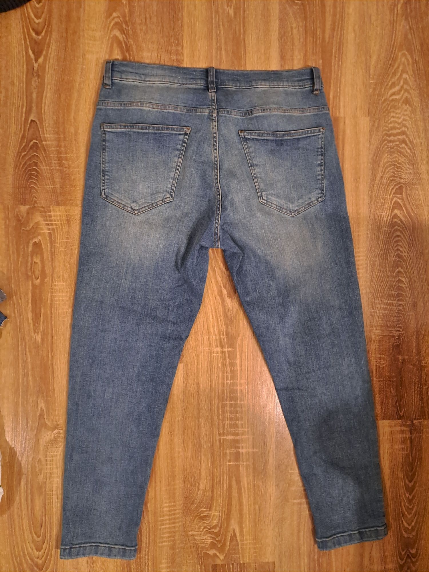 Spodnie jeans męskie Reserved carrot slim W34