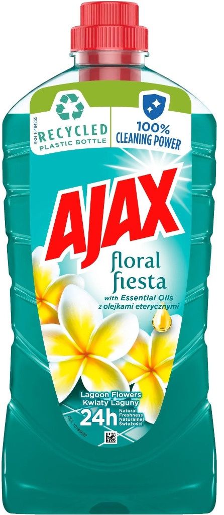 Nowy mop Vileda Turbo obrotowy 3w1 teleskopowy teleskopowy + Ajax 1L