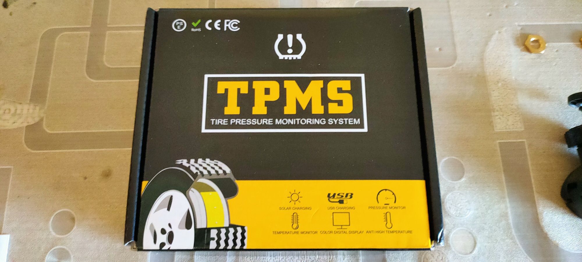 TPMS - Controlo da pressão do ar do pneu