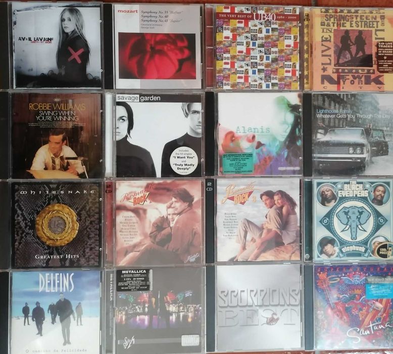 Lote de 52 cds musica originais em excelente estado