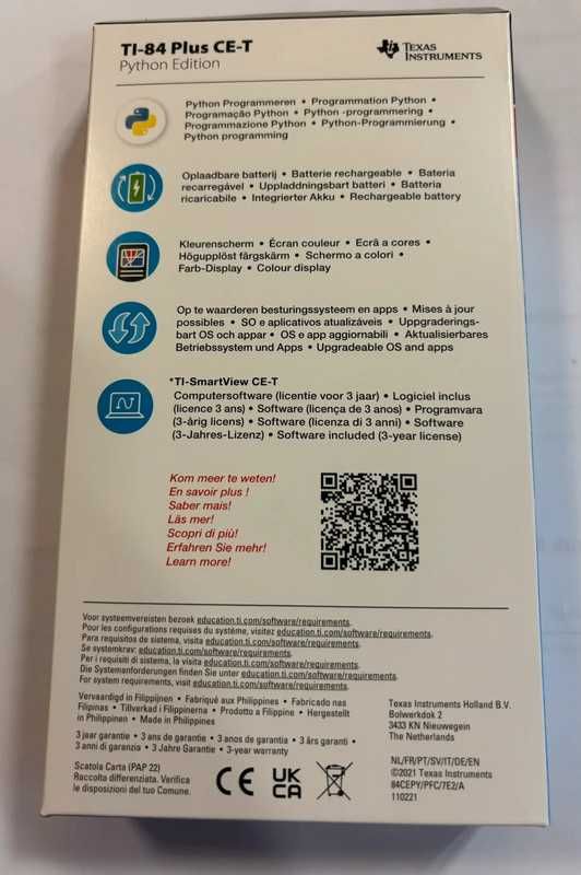 Texas Instruments TI-84 Plus CE-T