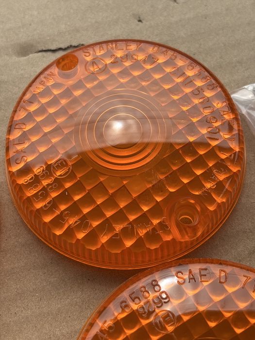 Скельця лінзи поворотників Stanley Japan до мотоцикла Иж Планета Спорт