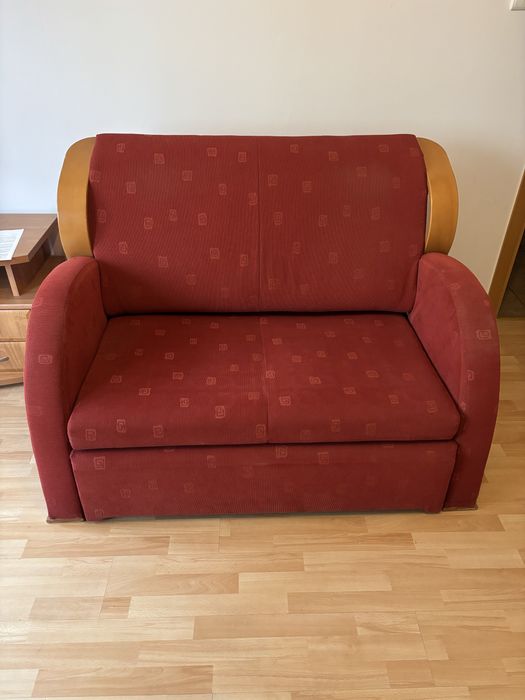 Mała kanapa sofa z funkcją spania