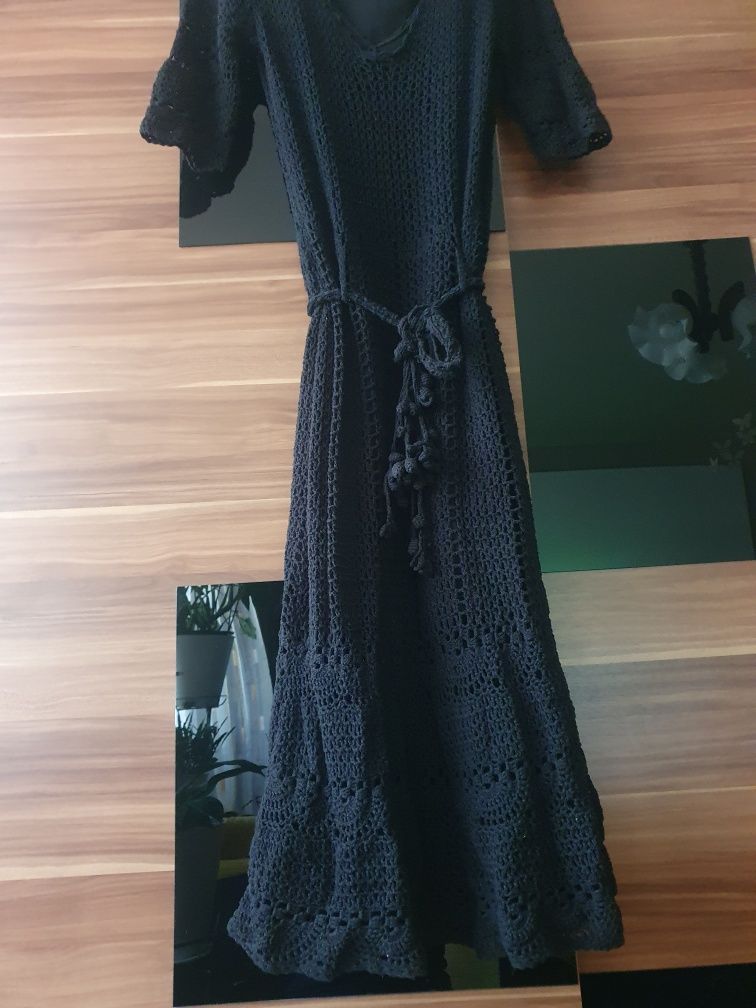 Object sukienka szydelkowa M