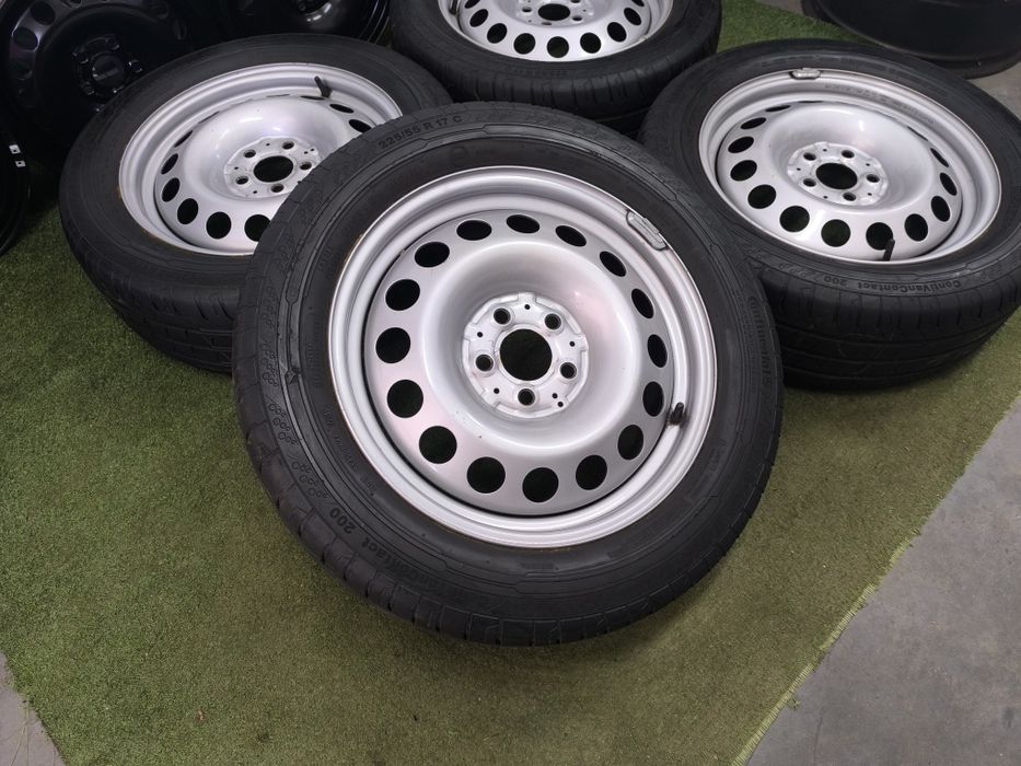Koła 17" felgi 5x112 et50 opony 225/55/17C Mercedes Vito Wysyłka