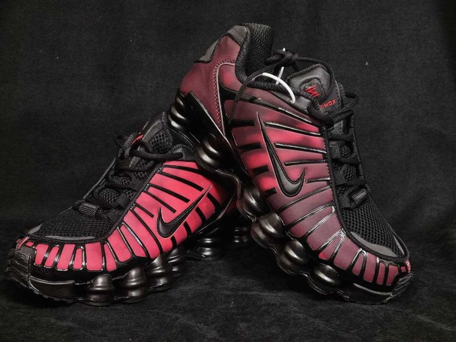 хамелеон Nike Shox TL Black Red  та Nike Shox TL Brown /38-41р.
