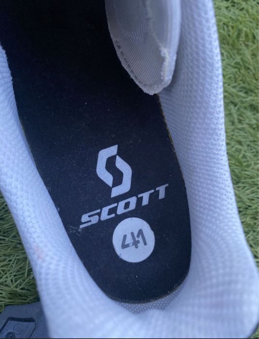 Scott tenis de encaixe bicicleta como novos!