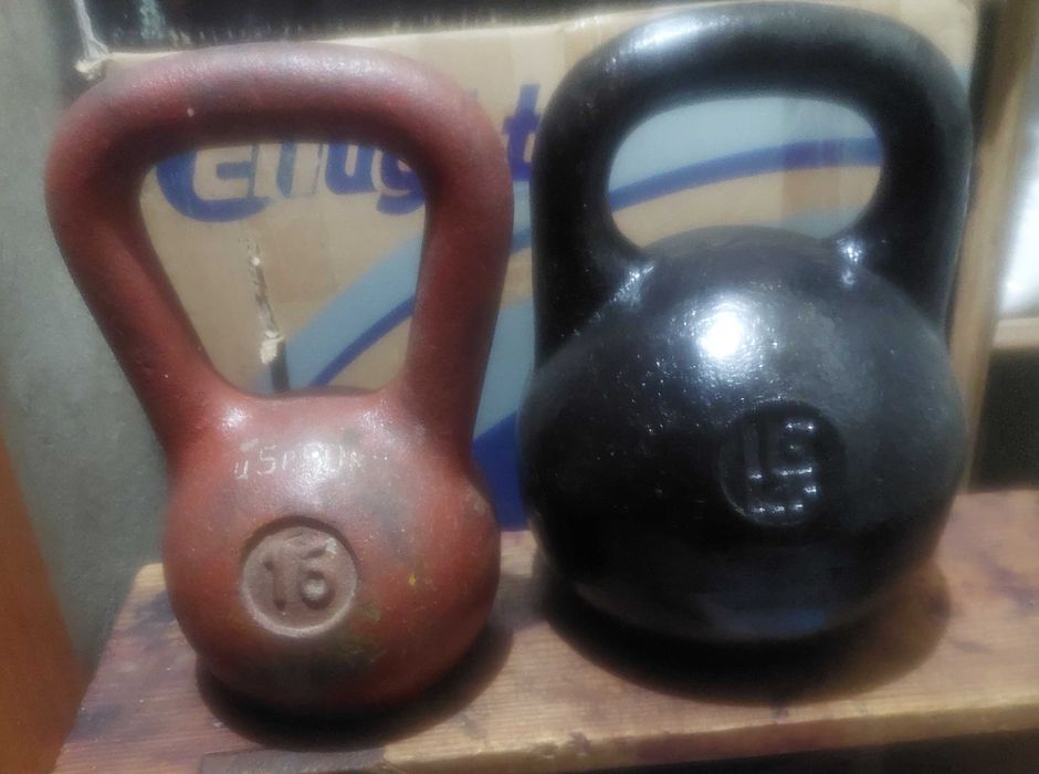 Гиря для занятий спортом 16 кг СССР