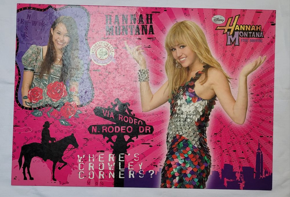 Podkładka na biurko z Hannah Montaną
