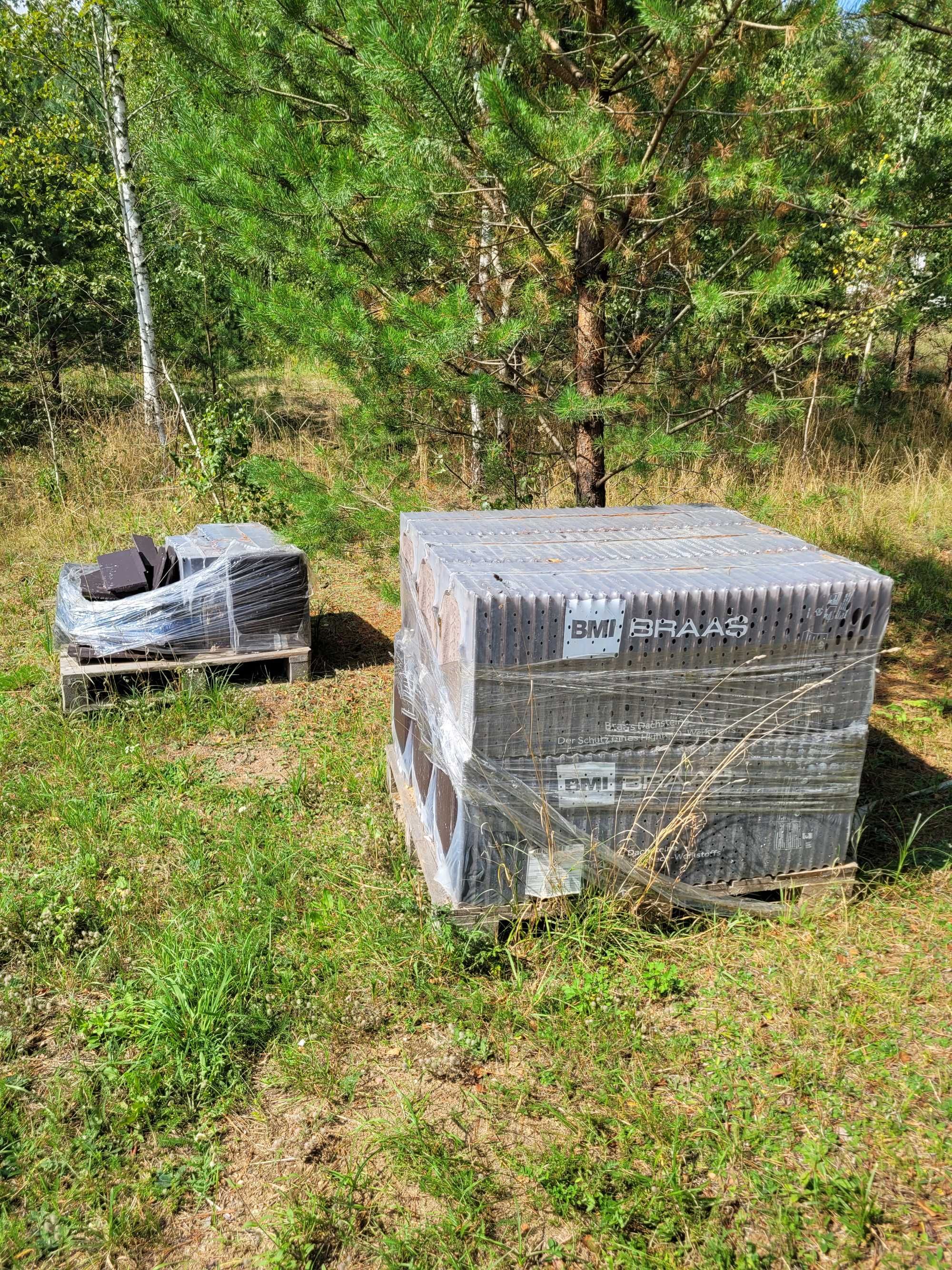 Dachówka betonowa braas tegalit brąz kolonialny