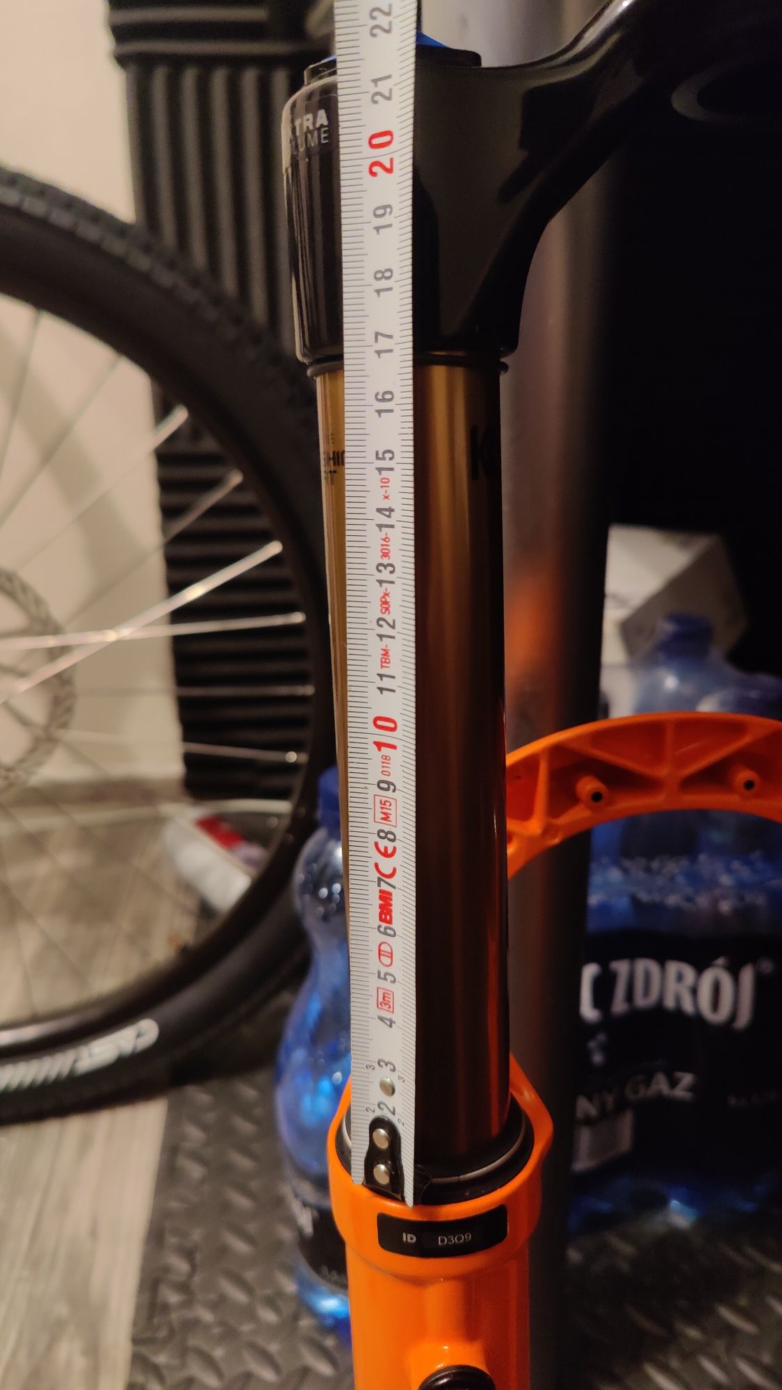 Widelec FOX 36 Factory Grip2 27,5", 170 mm, kashima