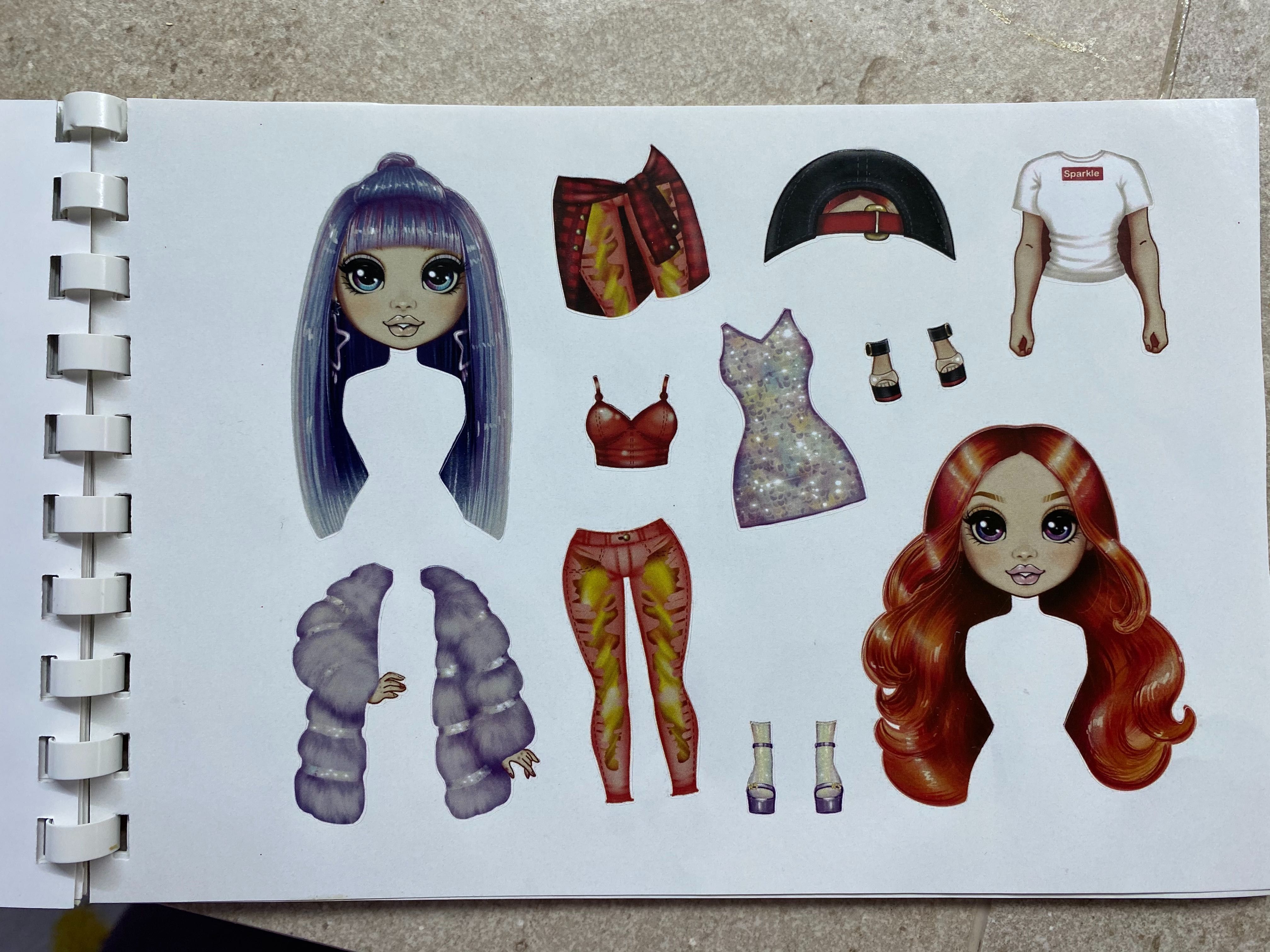 Куклы Рейнбоу Хай Rainbow High 10 кукл коллекция журнал с наклейками
