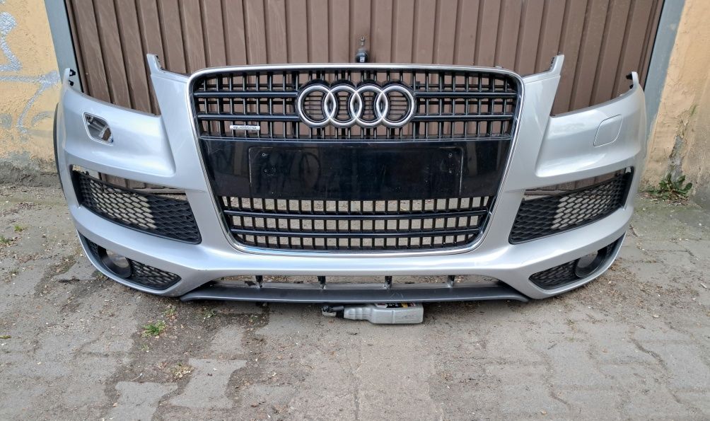 Zderzak Audi Q7 S-Line 3.0 TDI przód