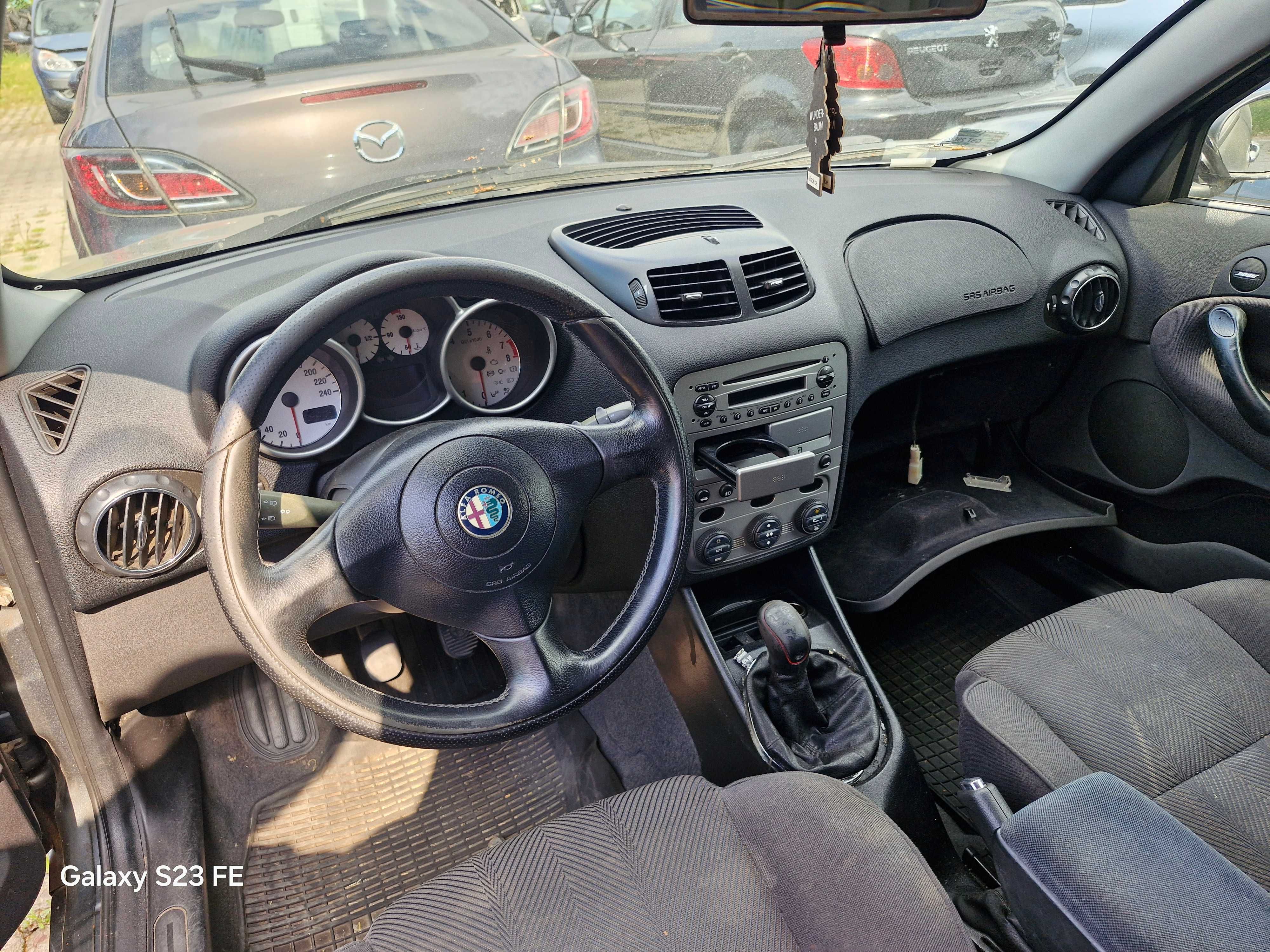 Alfa Romeo 147 1.6 benzyna 120KM w całości na części #543