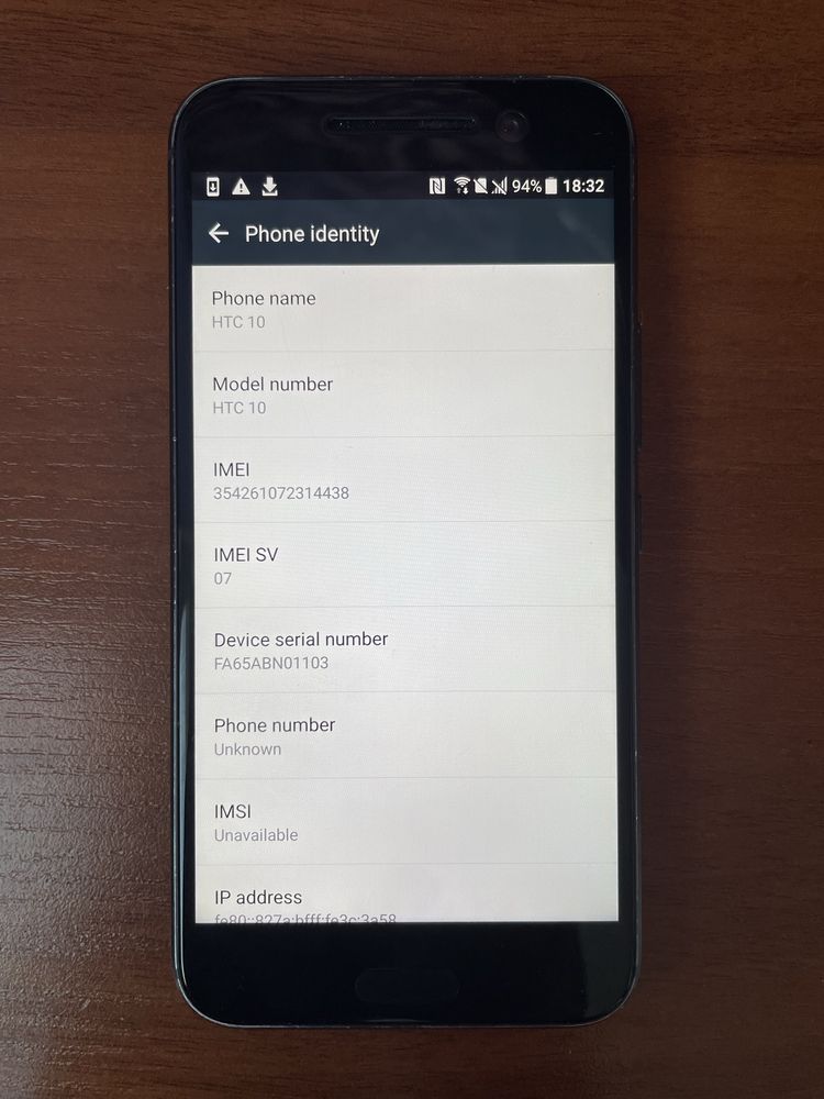 Смартфон HTC 10 в чудовому стані