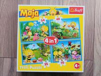 Puzzle 4w1 trefl pszczółka Maja