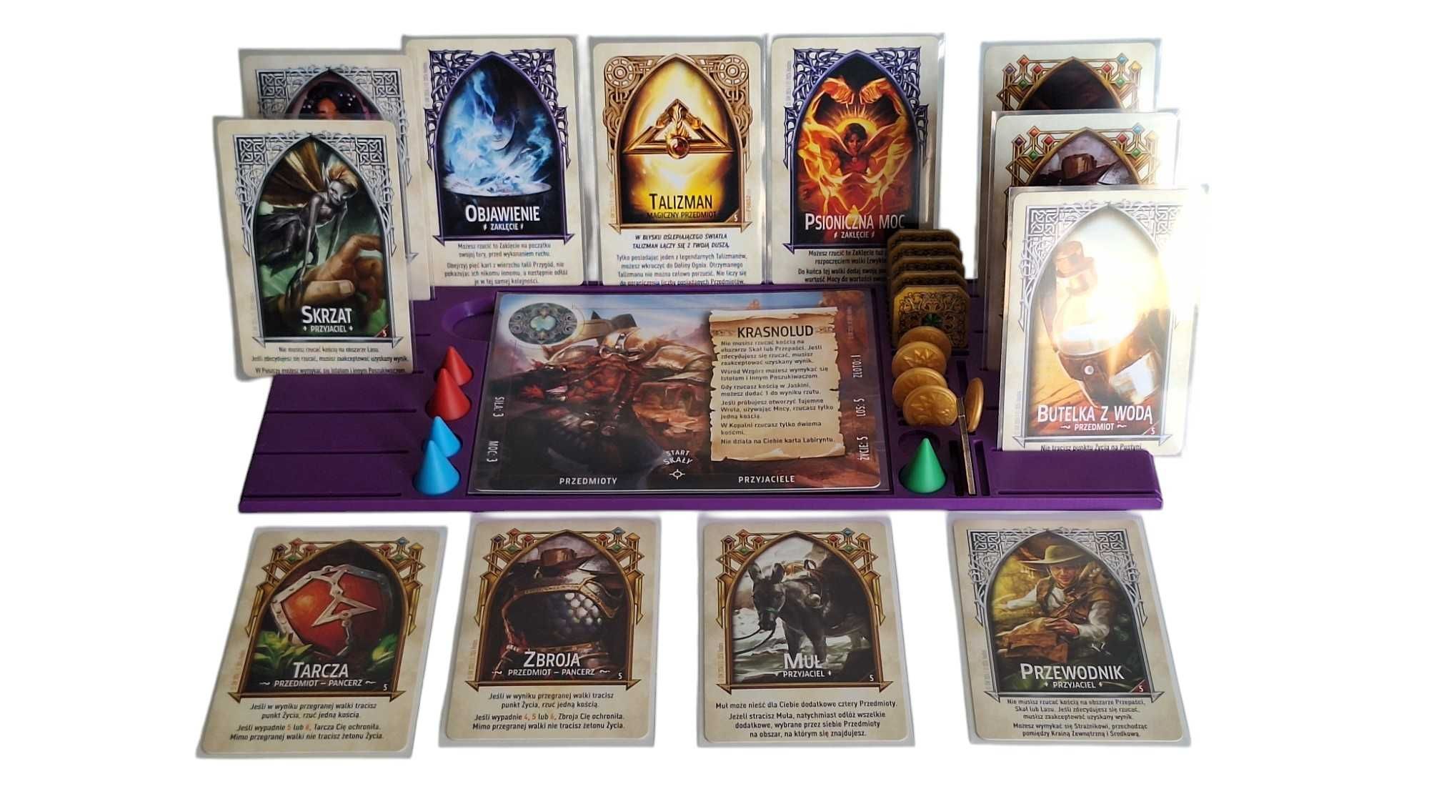 Planszetka, organizer gracza Talisman 5 edycja Magia i miecz
