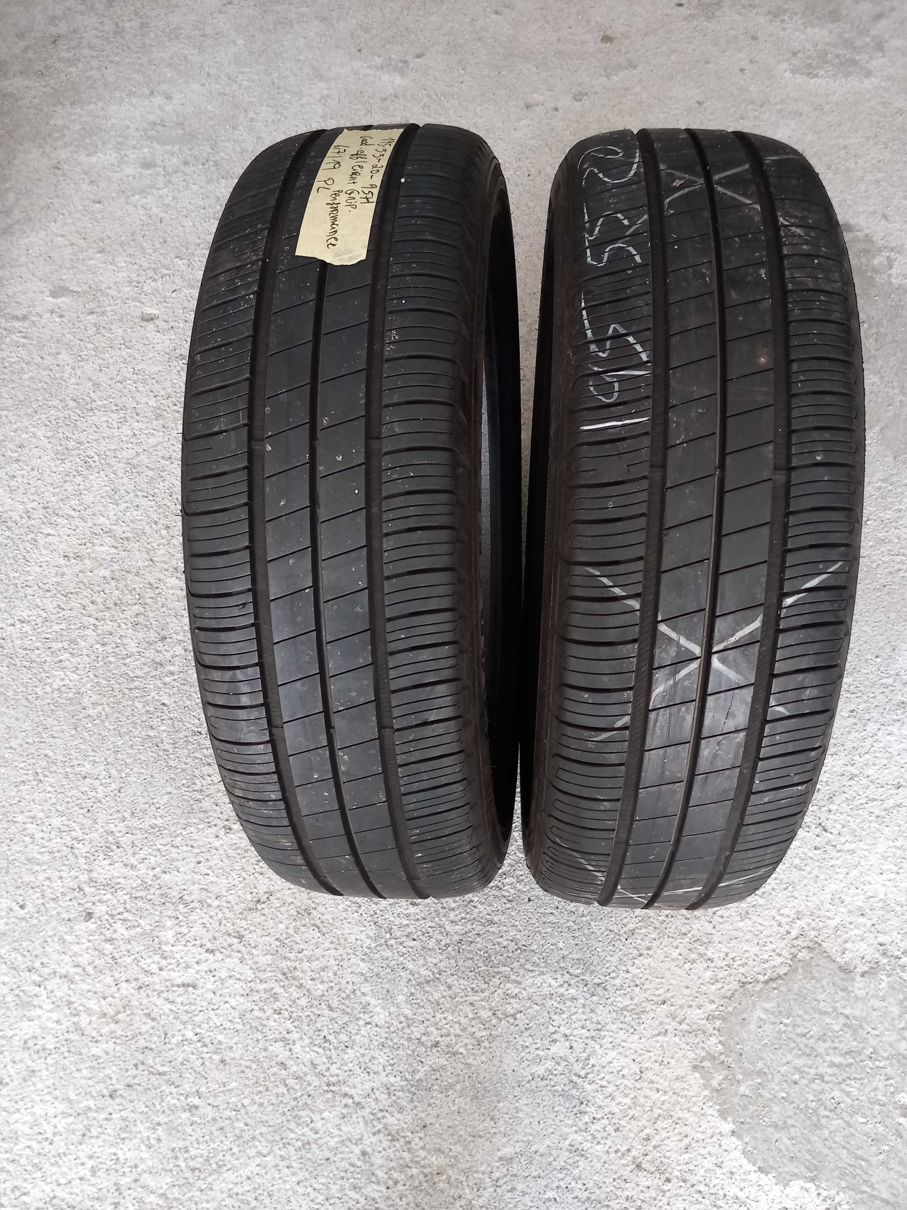 2 Pneus 195/55R20 Goodyear seminovos