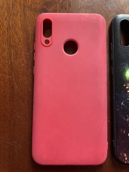Capas para Huawei P Smart 2019 Vermelho e Marvel Avengers