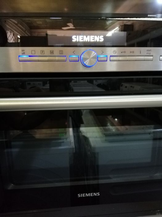Духовка с микроволновкой Siemens 45см