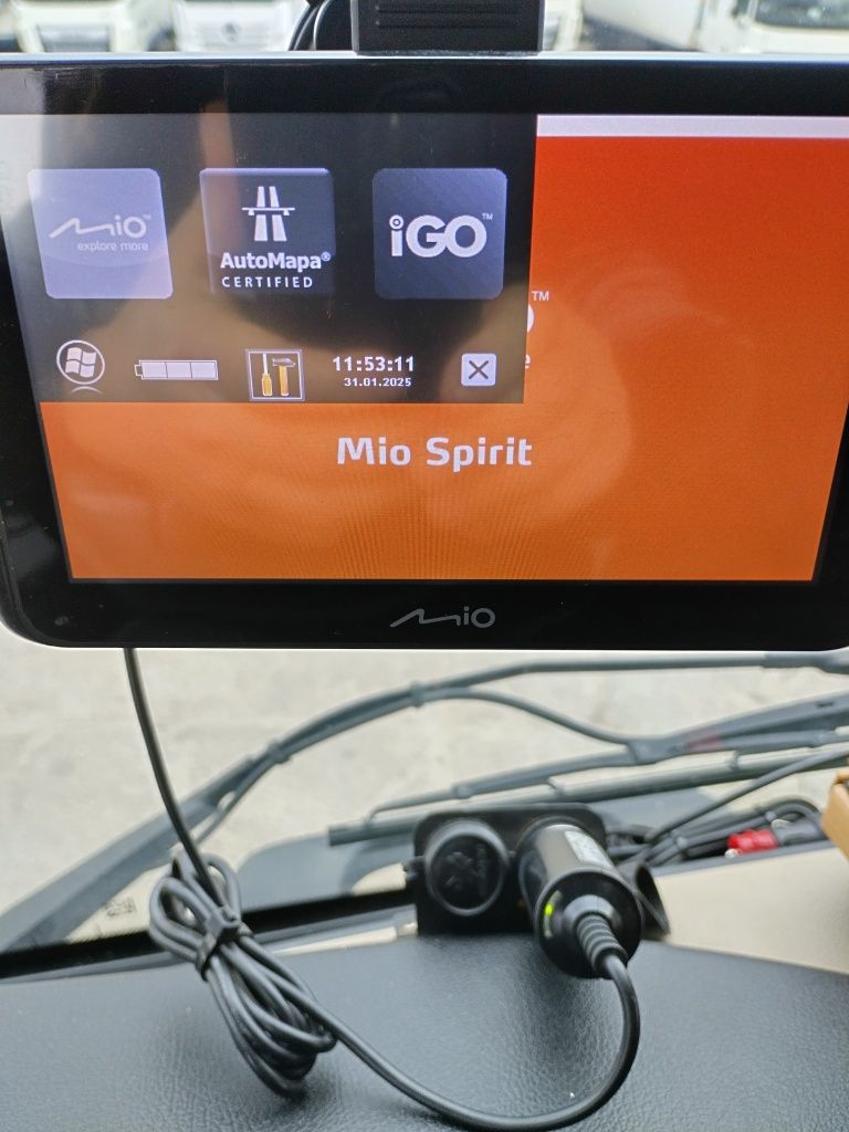 Автонавігатор MIO для вантажівок