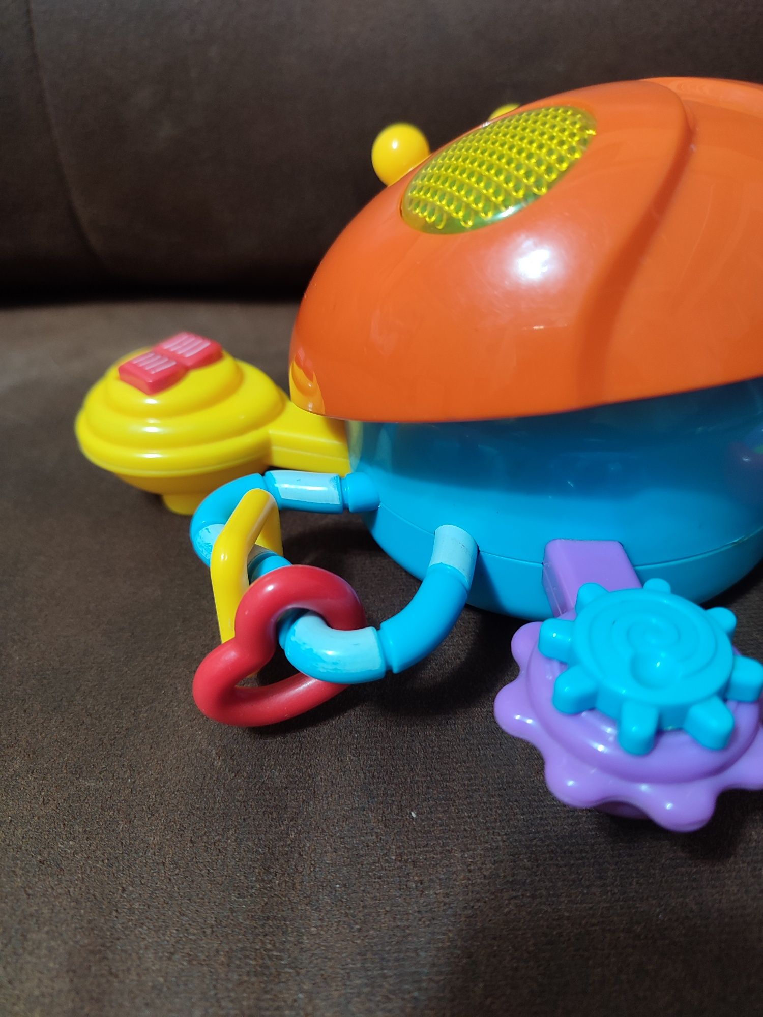 Детская музыкальная интерактивная игрушка божья коровка