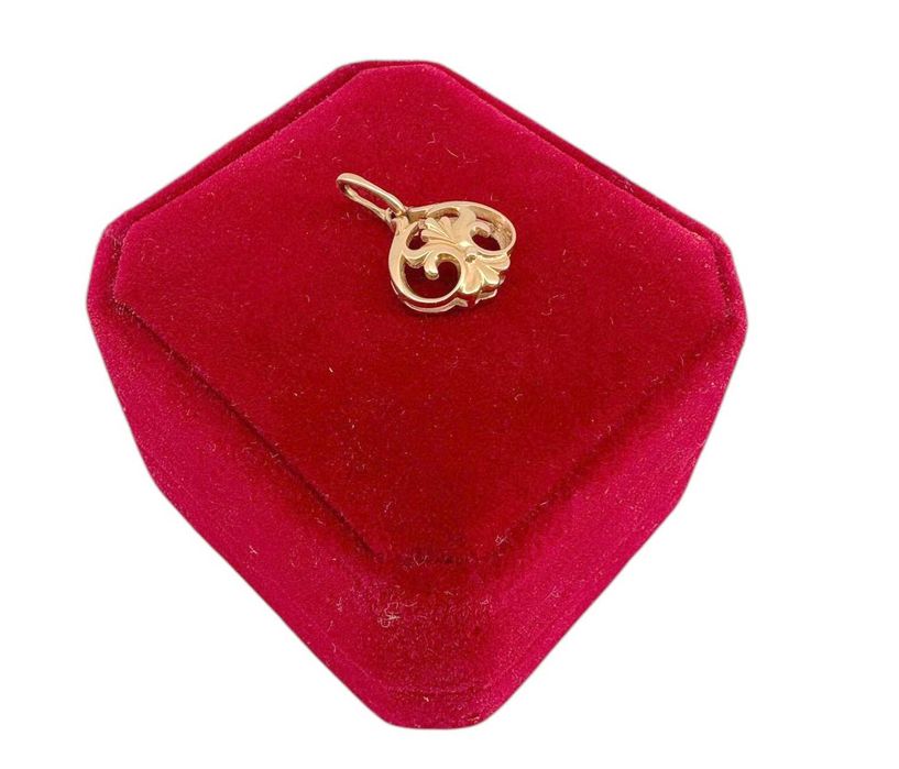 Śliczna złota zawieszka  1,46G 585