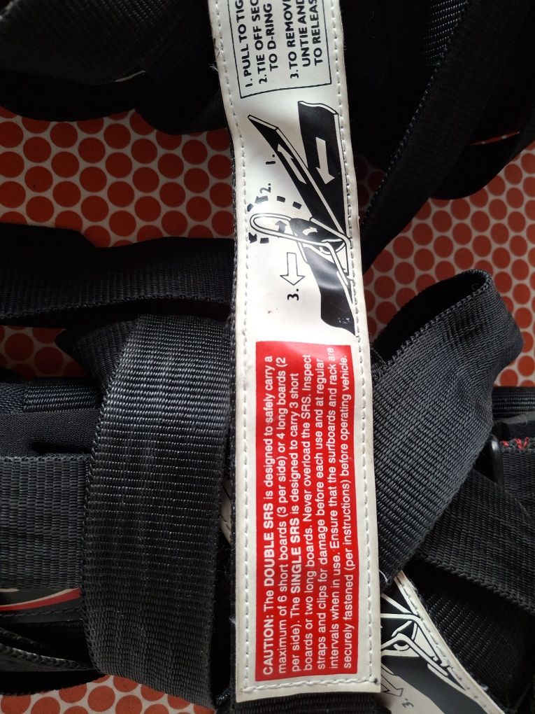Straps fitas para carro prancha surf Fcs