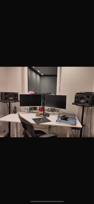 2x monitor 23.8” Led Eizo EV2450 IPS + stojak i kable