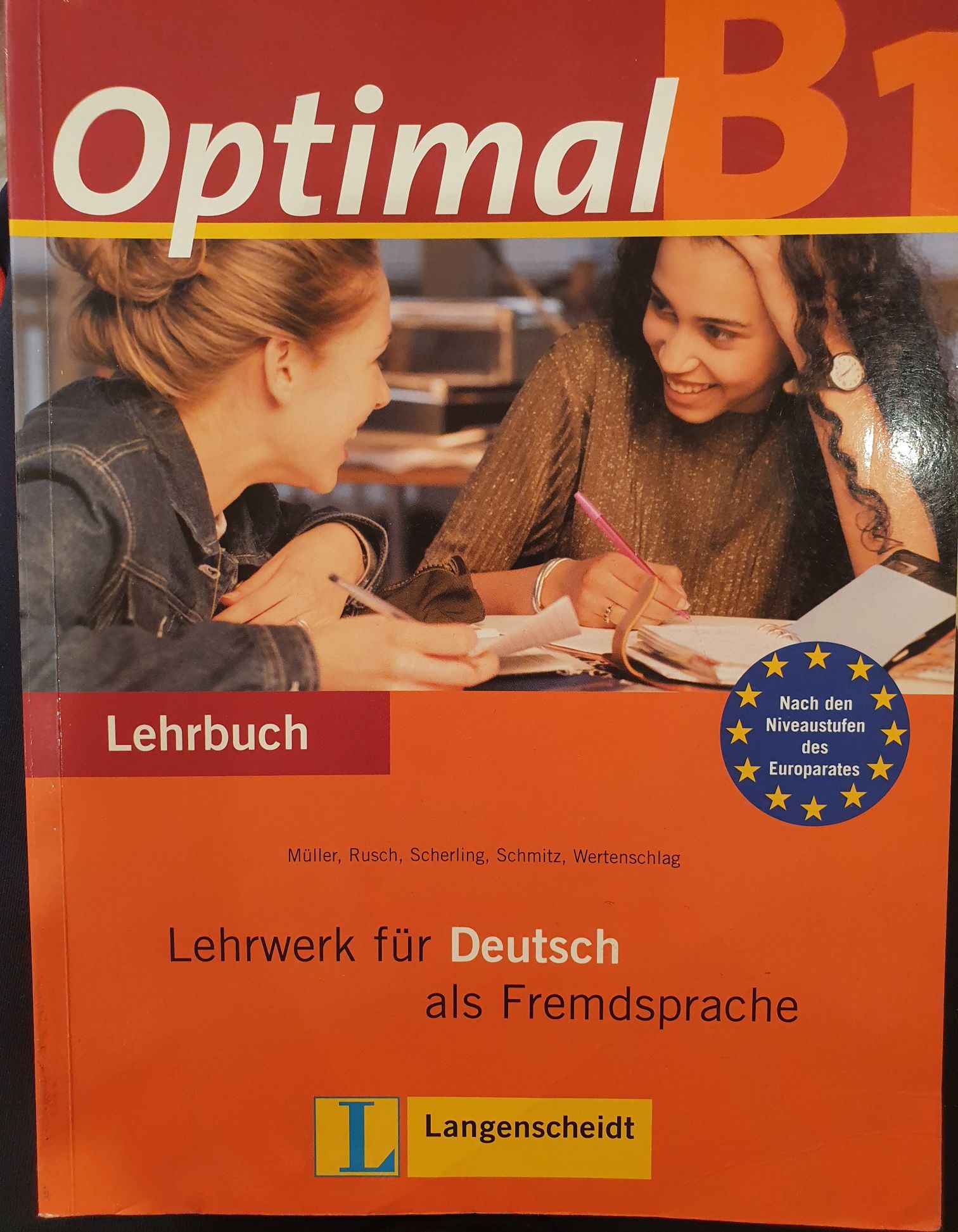 Optimal b1 Lehrbuch und Arbeitsbuch книги німецькою мовою