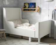 Ikea busunge 80x200 łóżko z materacem