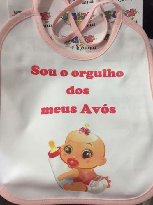 Babetes personalizada menino/ menina