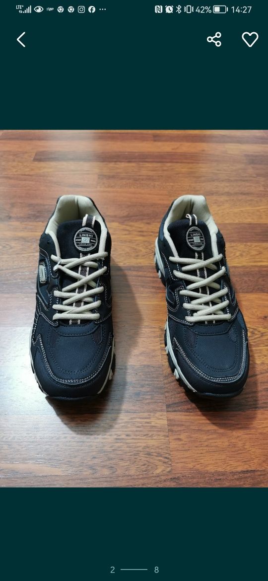 Trekingowe Sportowe Buty Męskie Lekkie Wygodne