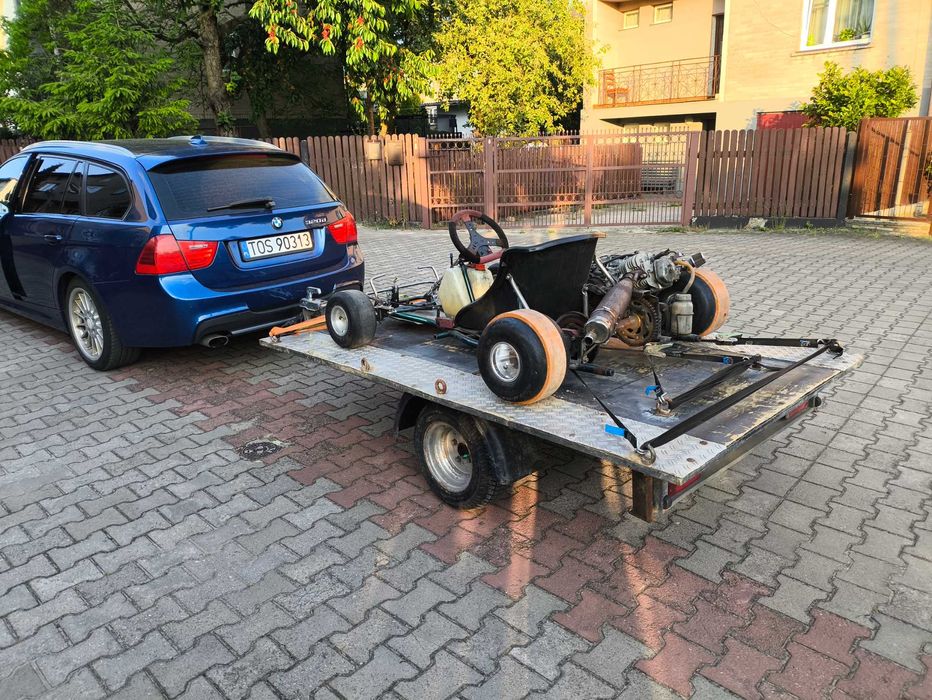 Przyczepka lekka platforma/paka małe koła