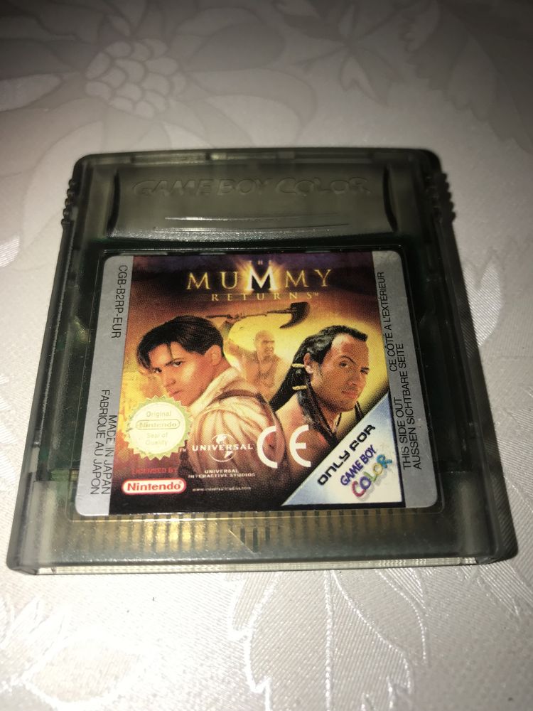 Mummy returns - powrót Mamy gra game boy color