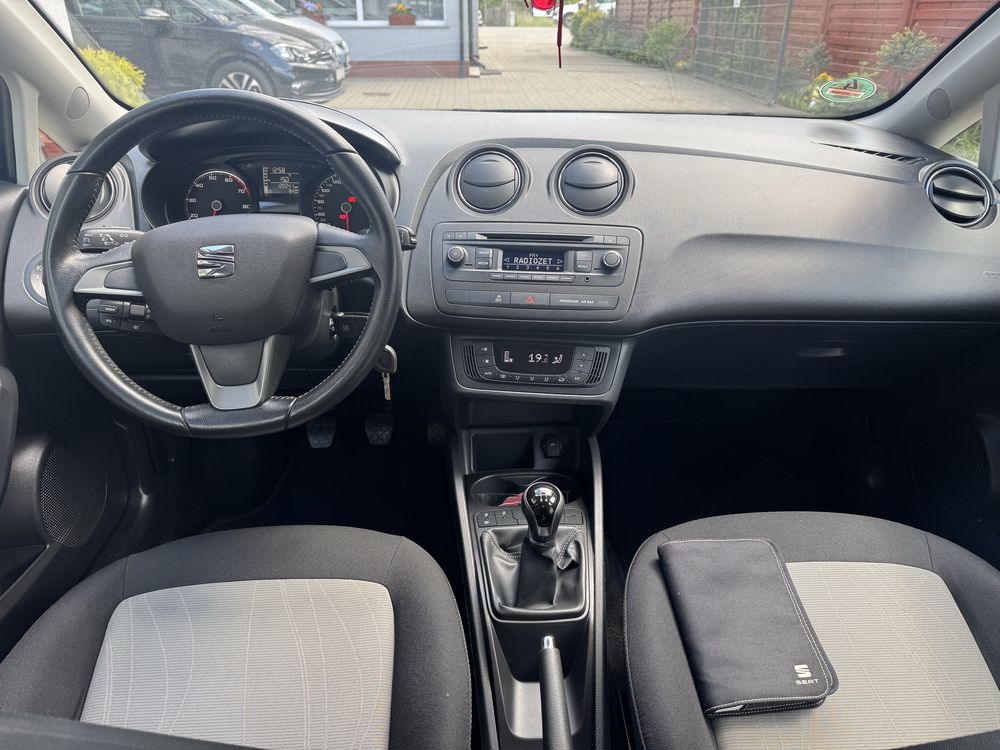 Seat Ibiza 1.2 86 KM sprowadzony 2014 zarejestrowany klimatronic alumy