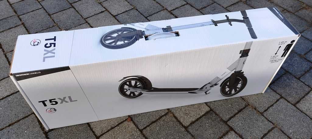 Hulajnoga Decathlon Oxelo T5XL duże koła jak nowa