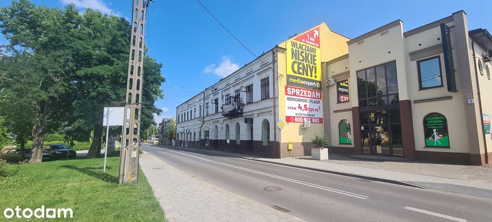 Sprzedam działkę 4700 mkw w centrum