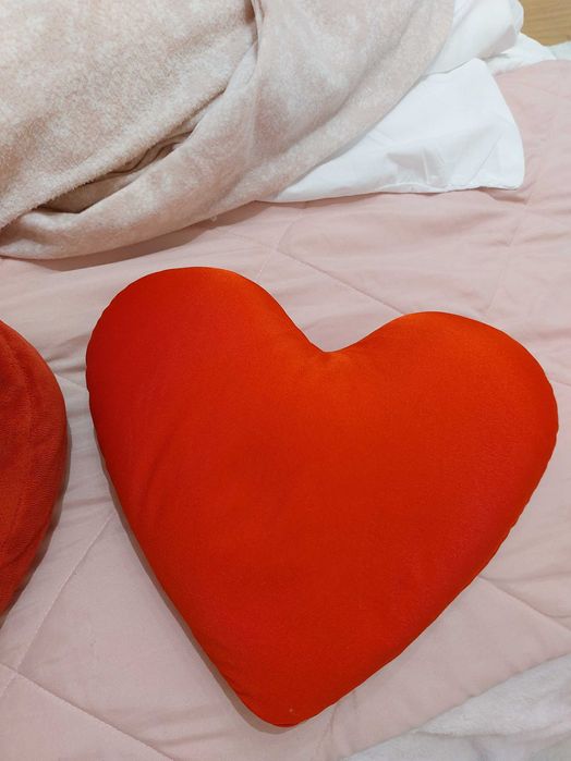 Almofadas coração dia dos namorados