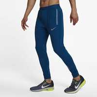 Meskie Spodnie biegowe Nike SWIFT SHIELD Obsidian Dri Fit r. L J. Nowe