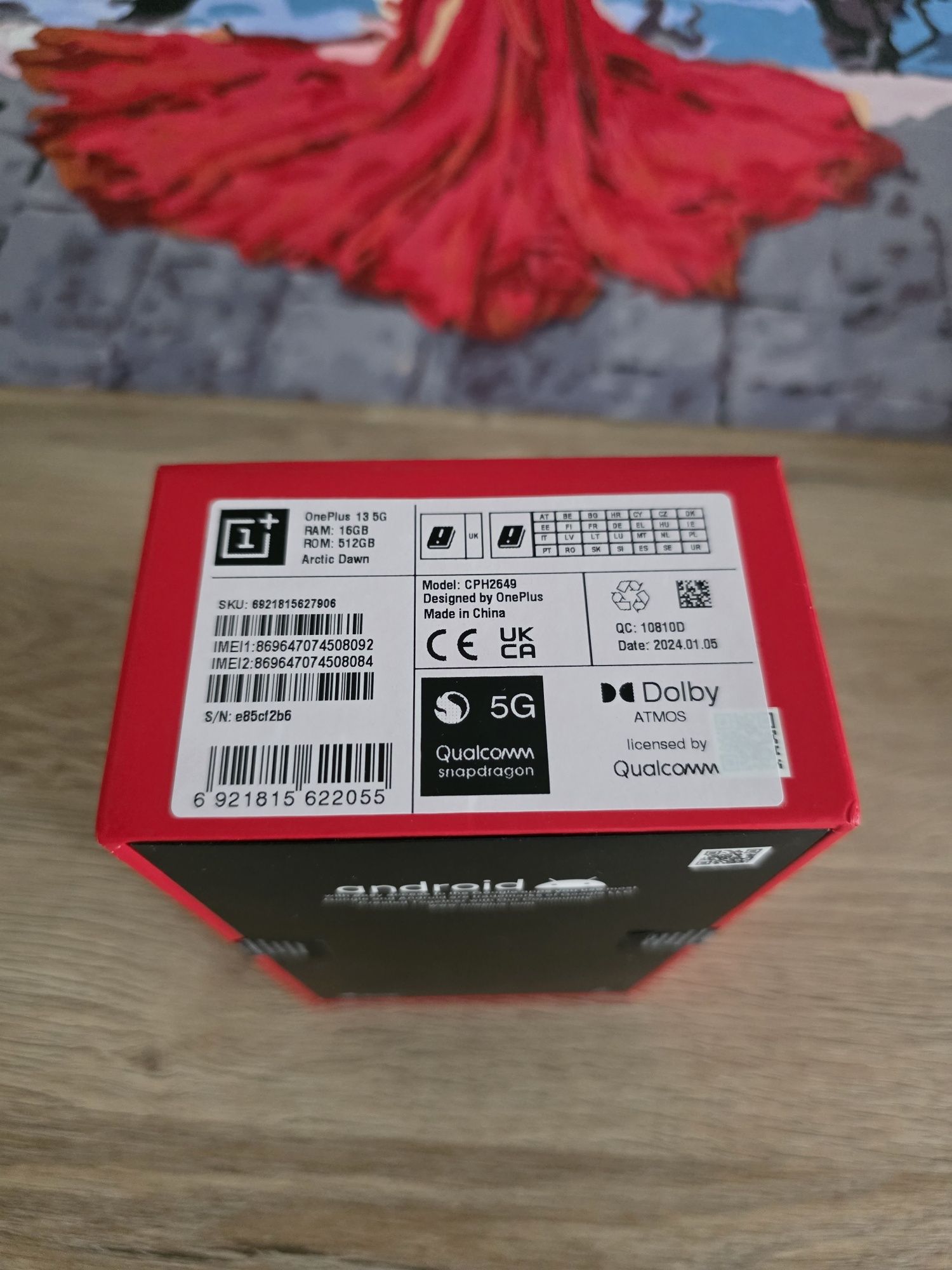 Nowy One Plus 13 16/512Gb Arctic Down _EU_ + ŁADOWARKA