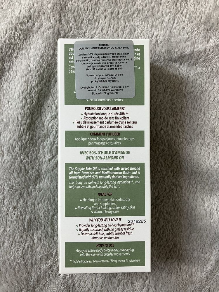 L'Occitane Almond olejek do ciała 100ml