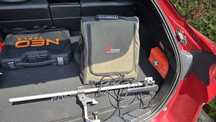 Echosonda echomapa Raymarine Dragonfly 7 z przetwornikiem walizka aku