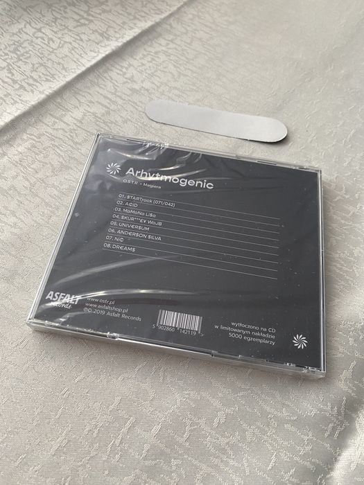 O.S.T.R. x Magiera - Arhytmogenic, Nowa w folii +vlepa, Asfalt, ostr