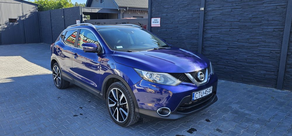 Suv Nissan Qashkai II TEKNA 2014r MAX OPCJA Panorama Kamery SUPER STAN