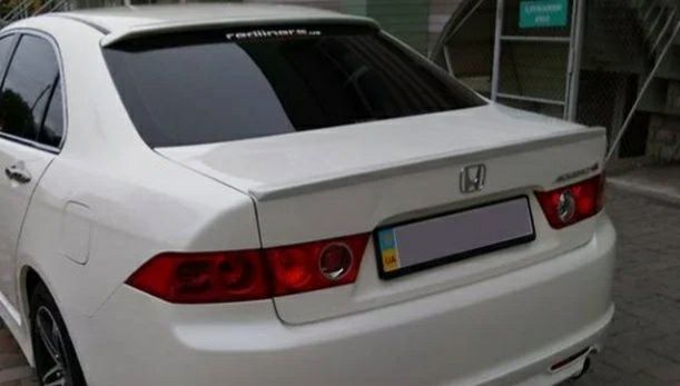 Лип спойлер для Honda Accord 7 Козырек на стекло Хонда Акорд