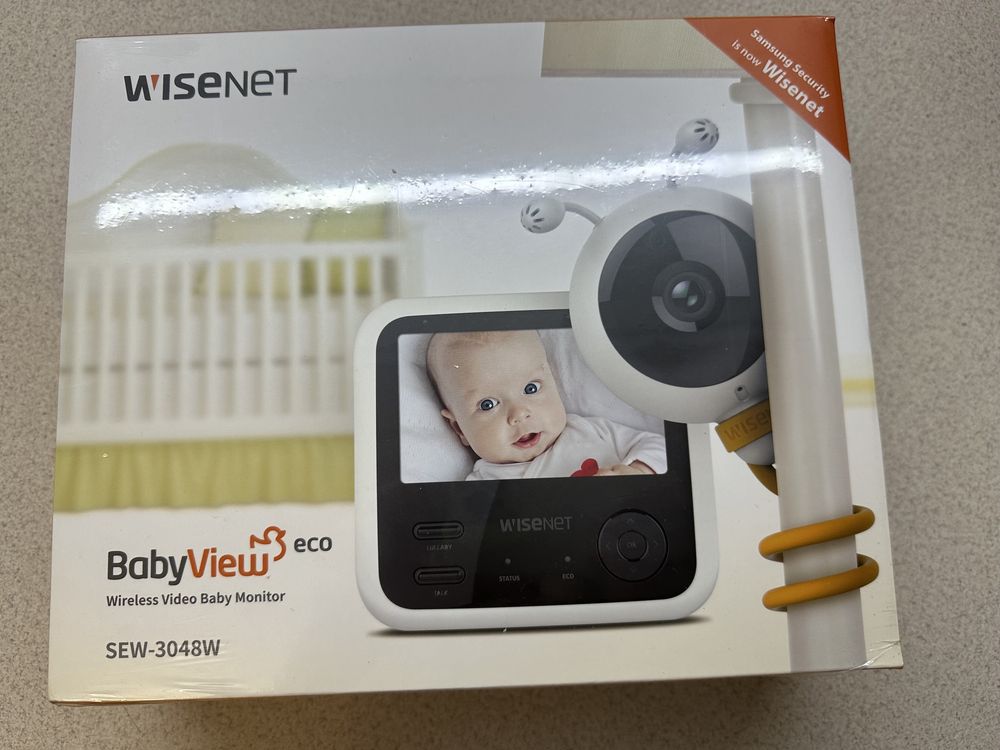 Видеоняня відеоняня Samsung Wisenet BabyView Eco SEW-3048W