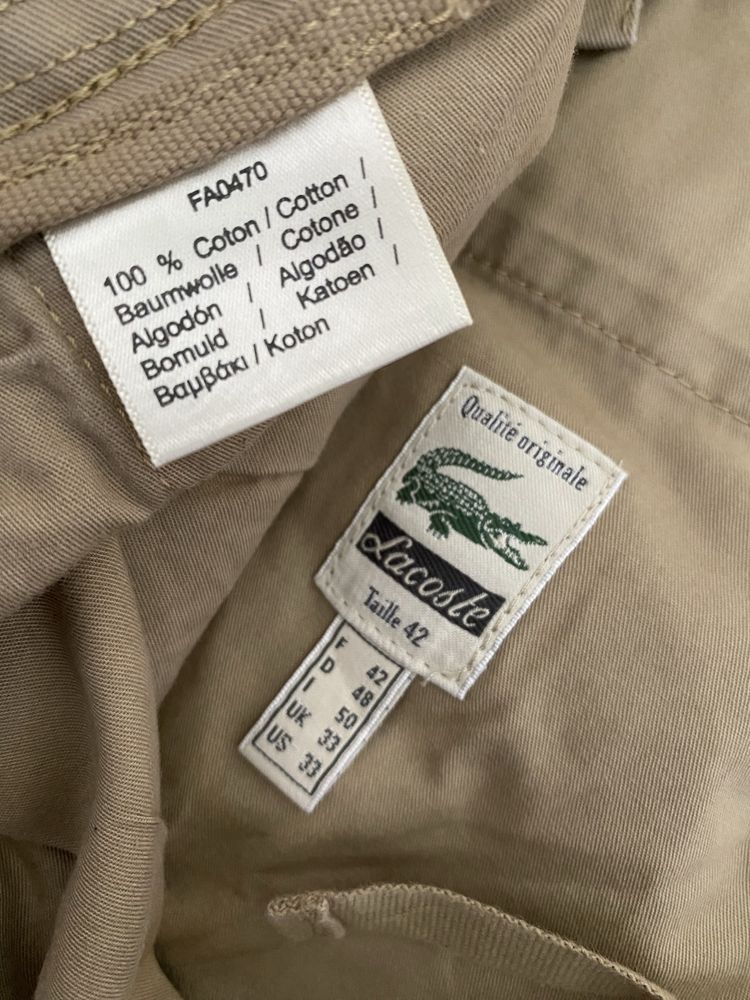 LACOSTE CARGO carhartt шорты мужские карго оригинал.